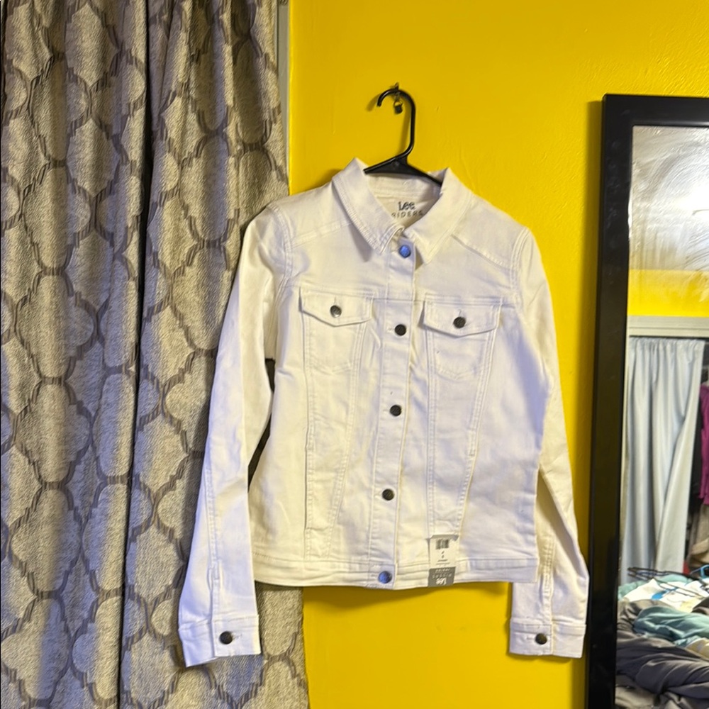 Lee Women's White Denim Jacket